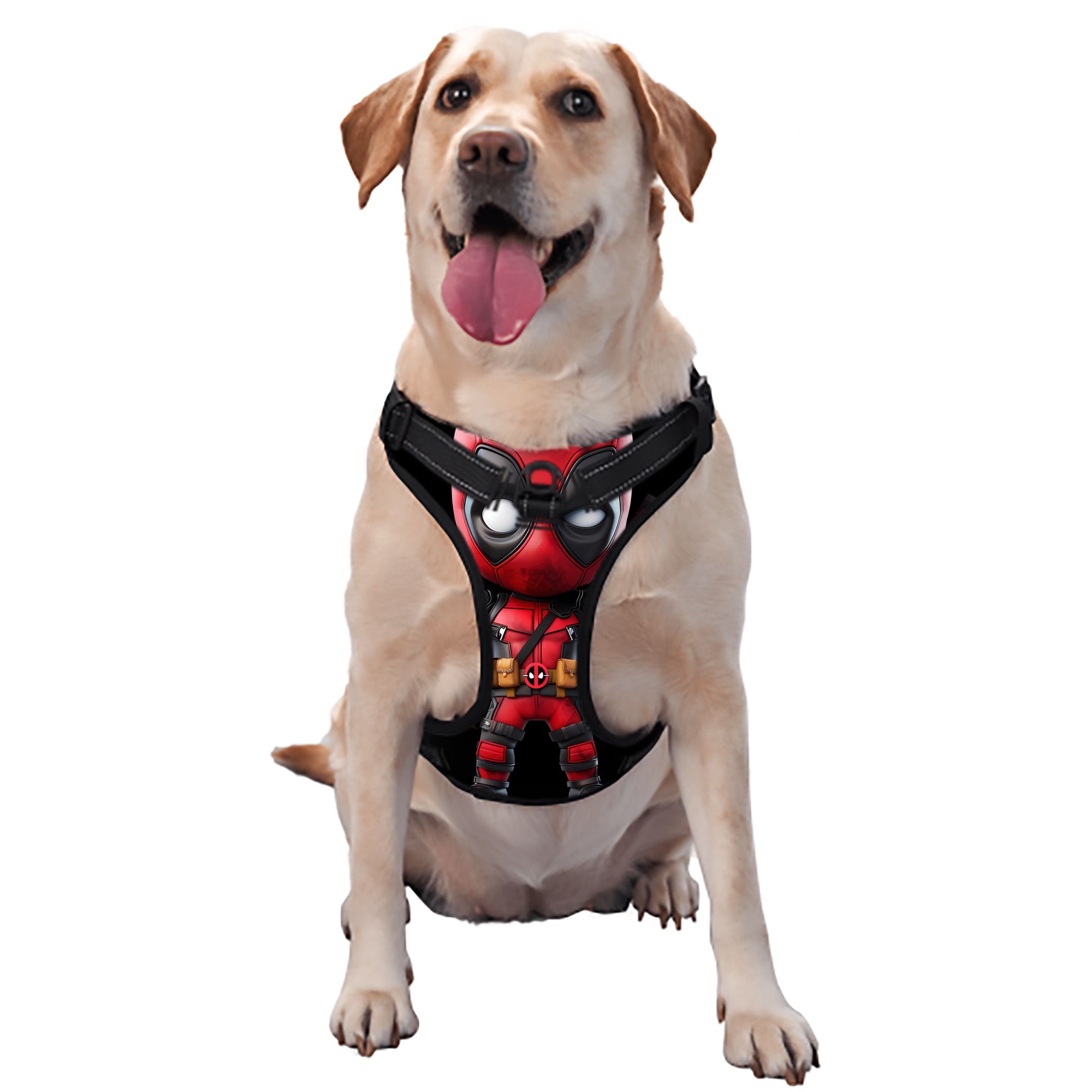 （画像用） Deadpool デッドプール ペット用ハーネス